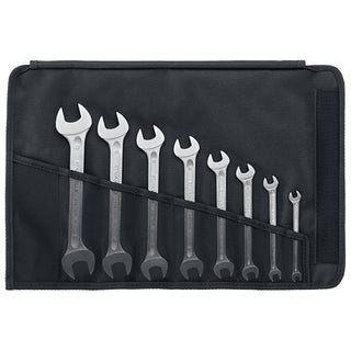Stahlwille 96400305 10/8 Double Open Ended Wrench Set - Metric 8 pcs