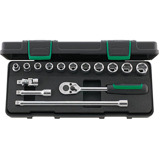 Stahlwille 96022133 456/11/4 3/8" Metric Socket Set