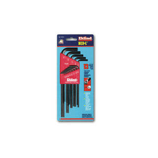Wright Tool 9E10213 Fractional L-Key Set Long Arm in Tool Holder