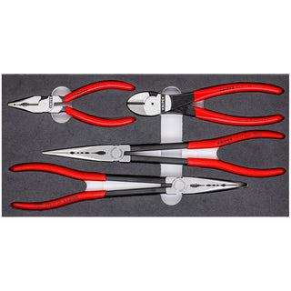 Knipex 00 20 01 V16 4 Pc Automotive Pliers Set in Foam Tray