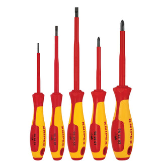 Knipex 9K 98 98 32 US 5 Pc Screwdriver Set-1000V Insulated