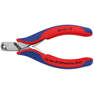 Knipex 64 12 115 4 1/2" Electronics End Cutting Nippers