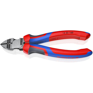 Knipex 14 22 160 KnipeXtend 6 1/4" Diagonal Cutting Pliers with Stripper