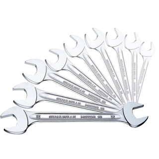 Stahlwille 96400314 10/9 Double Open Ended Spannet Set w/ Wallet