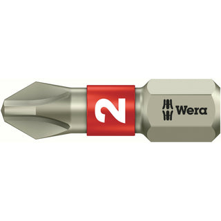 Wera 3851/1 TS bits, stainless, PH 1 x 25 mm