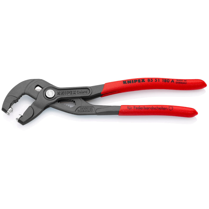 Knipex 85 51 180 A SBA 7 1/4" Spring Hose Clamp Pliers