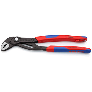 Knipex 87 02 250 T BKA 10" Cobra® Water Pump Pliers-Tethered Attachment