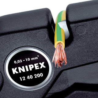 Knipex 12 40 200 8" Self-Adjusting Wire Stripper 8-32 AWG