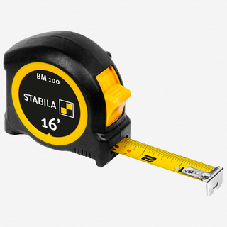 Stabila 30716 Pocket tape BM 100, Imperial scale 16 ft