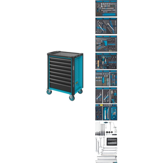 Hazet 179N-8-2700/296 Tool Trolley Assistent, 296 Tools