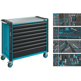 Hazet 179NXXL-8/378 Tool trolley assortment