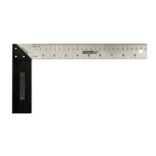 Johnson 1910-1000 10" Inch/Metric Structo-Cast Try & Mitre Square