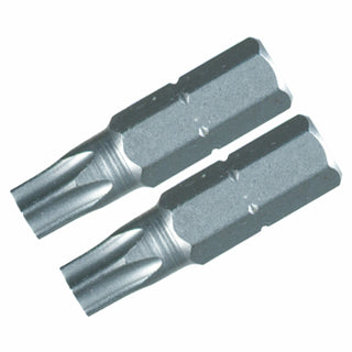 Wiha Tools 70158 T30s x 25mm Security TORX® Insert Bit, 2 Pack