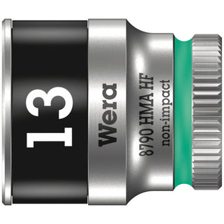 Wera 8790 HMA HF Zyklop socket with 1/4" drive with holding function, 11 x 23 mm