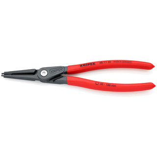 Knipex 48 11 J3 9" Internal Precision Snap Ring Pliers