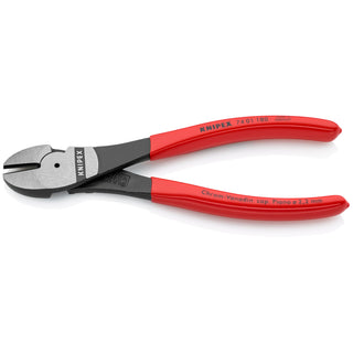 Knipex 74 01 180 SBA 7 1/4" High Leverage Diagonal Cutters