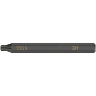 Wera 867 S TORX® bits for impact screwdrivers, TX 40 x 70 mm