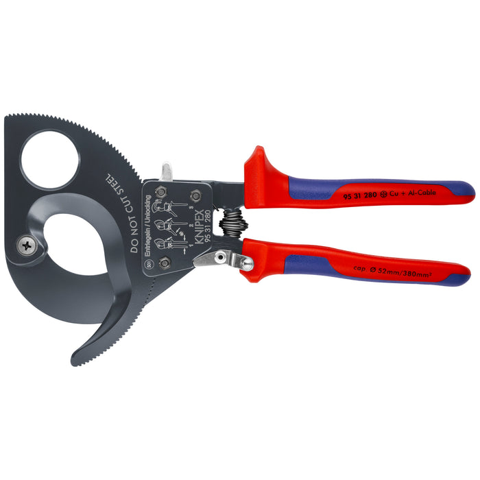 Knipex 95 31 280 SBA 11" Ratcheting Cable Cutters