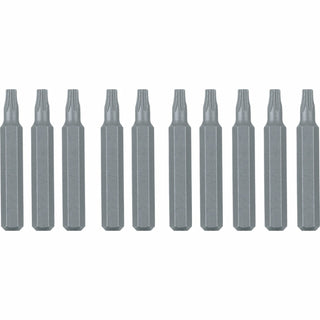 Wiha Tools 75661 T2 x 28mm System 4 TORX Micro Bit, 10 Pack