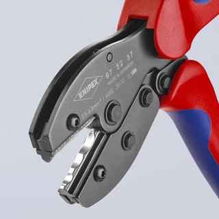 Knipex 97 52 37 8 1/2" Crimping Pliers For Heat Shrinkable Sleeve Connectors