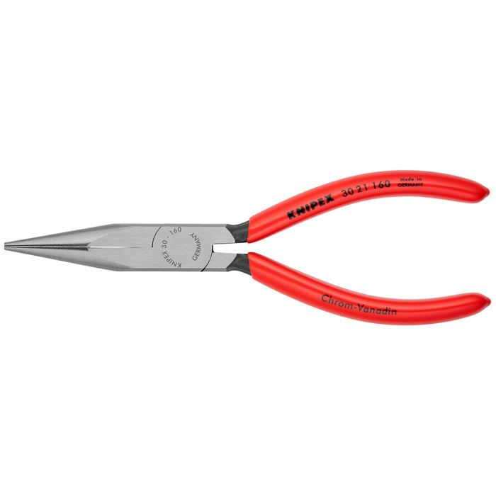 Knipex 30 21 160 6 1/4" Long Nose Pliers-Half Round Tips