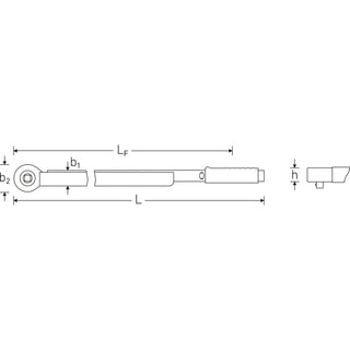 Stahlwille 50200081 721Nf Standard MANOSKOP 3/4" torque wrench