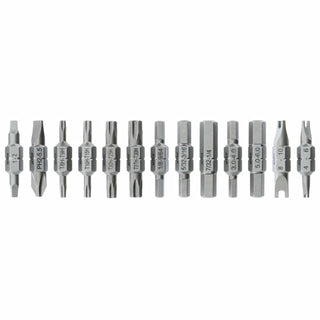 Wiha Tools 77783 13 Bit Pack Double Ended Security Bit Reload for 26-in-1