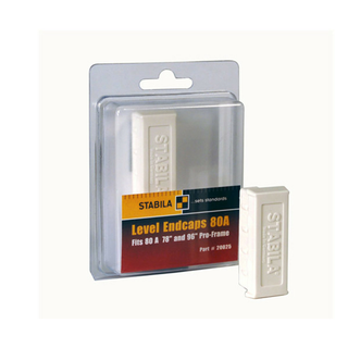 Stabila 20025 Type 80 A-2 Big Frame (78in, 96in) level endcaps, 2 pcs.