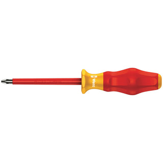 Wera 1165 i PZ VDE Insulated screwdriver for Pozidriv screws, PZ 2 x 100 mm