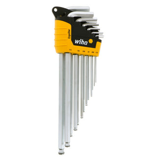 Wiha Tools 66991 ErgoStar MagicRing Ball End Hex L-Key SAE Set, 13 Piece