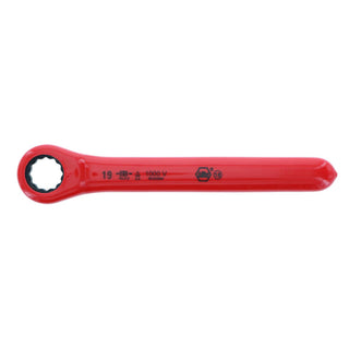 Wiha Tools 21219 Insulated Ratchet Wrench 19 mm