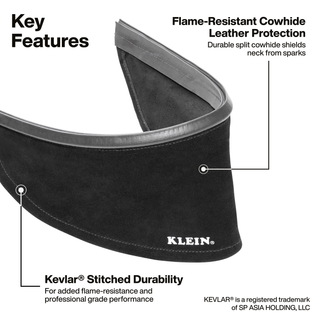 Klein Tools 22051 Welding Helmet Neck Guard