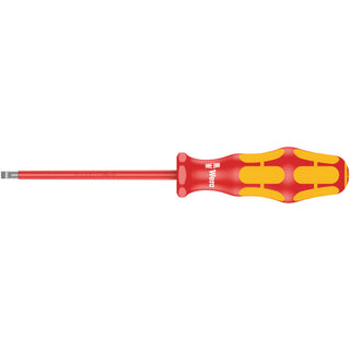 Wera 160 i VDE Insulated screwdriver for slotted screws, 1.2 x 6.5 x 200 mm