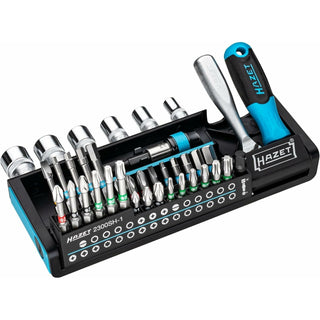 Hazet 2300SH-1 SmartHolder 1/4" Socket & Bit Set, 39 Pc.