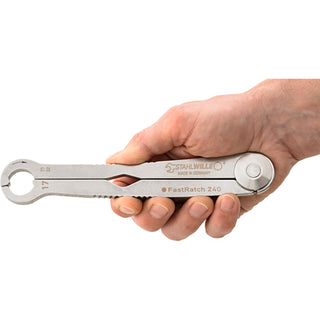 Stahlwille 41101717 240 Ratchet wrench FastRatch, 17mm - 21/32"
