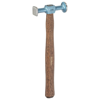 Picard 2522202 Smooth Face Planishing Hammer with Hickory Handle, 300g