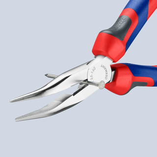 Knipex 25 25 160 KnipeXtend Long Nose 45° Angled Pliers with Cutter, 6 1/4"