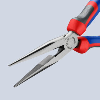Knipex 26 12 200 SBA KnipeXtend Long Nose Pliers with Cutter, 8"
