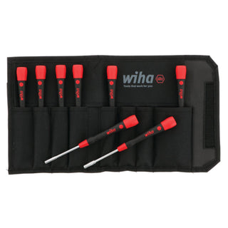 Wiha Tools 26596 8 Piece PicoFinish Precision Nut Driver Set - Metric