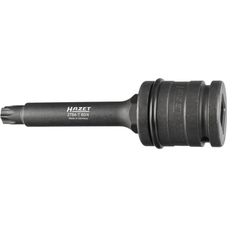 Hazet 2784-T60/4 Brake Disc Screwdriver Socket Set, TORX® T60, 3/4" Square Drive, 4 Pieces