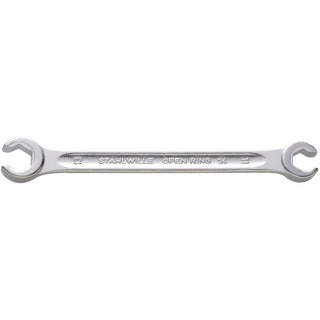 Stahlwille 41080911 24 Double ended open ring Flare Nut Spanner