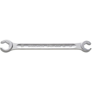 Stahlwille 41080810 24 Double ended open ring Flare Nut Spanner