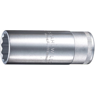 Stahlwille 03020013 51 1/2" Extra Deep 12-pt Socket, 13 mm