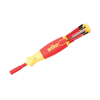 Wiha Tools 28394 7 Piece Insulated Pop Up Screwdriver Set - Slotted/Phillips/Square