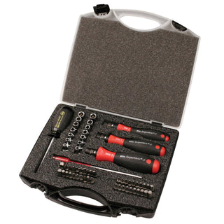 Wiha Tools 28589 Torque Handles and Bits Box Set, 59 Piece