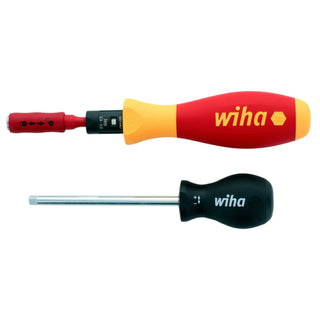 Wiha Tools 28741 Insulated TorqueVario-S Handle 0.8-5.0 Nm with SlimLine Blade Holder