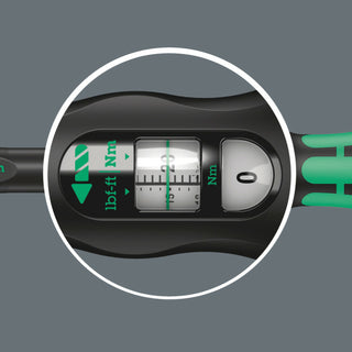 Wera Click-Torque C 2 torque wrench with reversible ratchet, 20-100 Nm, 1/2" x 20-100 Nm