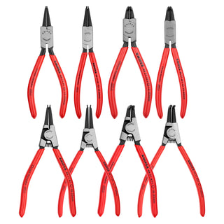 Knipex 00 19 58 V01 8 Pc Snap Ring Pliers Set in Tool Roll