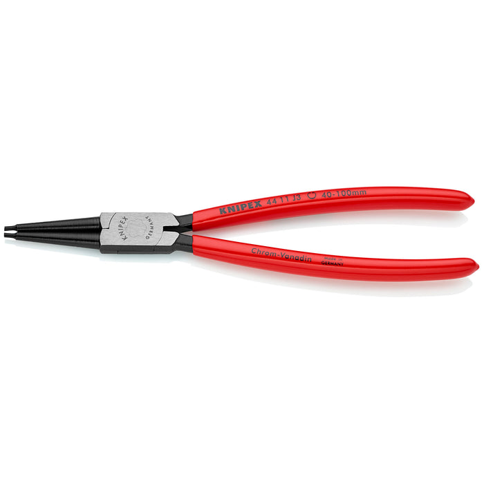 Knipex 44 11 J3 9" Internal Snap Ring Pliers-Forged Tips