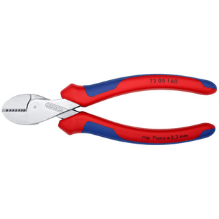 Knipex 73 05 160 6 1/4" X-Cut® Compact Diagonal Cutters